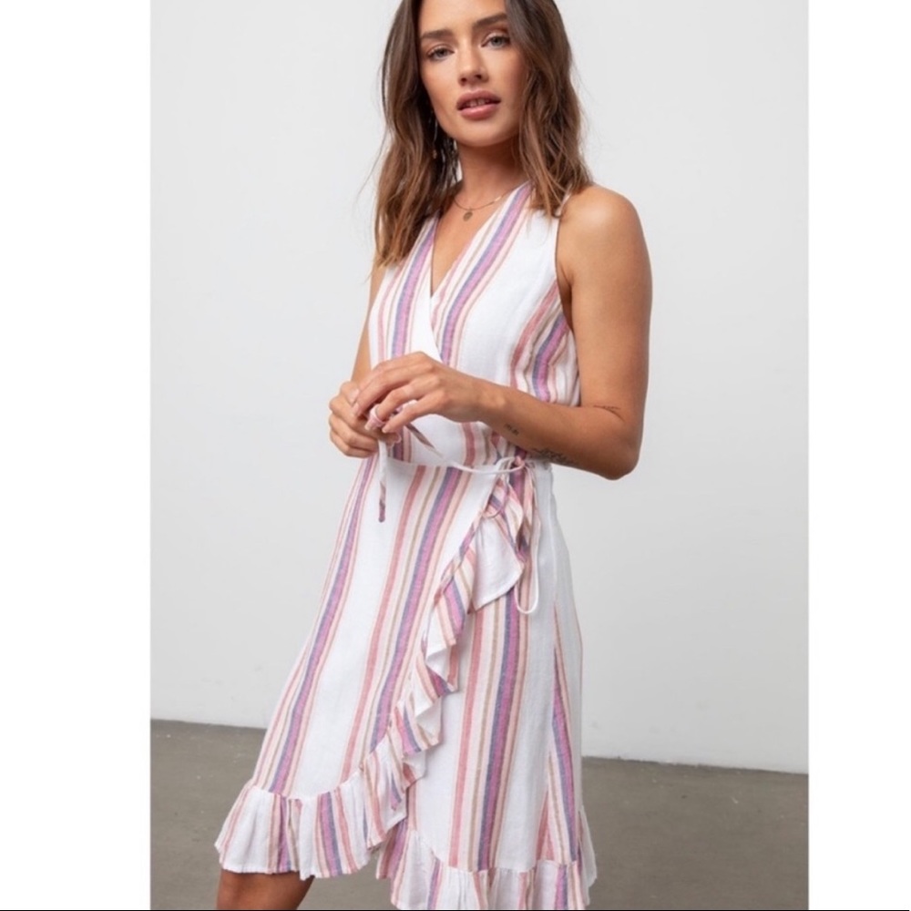 Rails Madison Jewel Stripe Wrap Dress